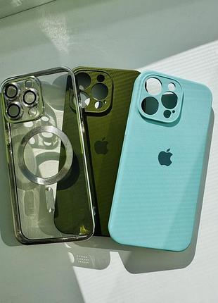 Чохли для apple iphone 15 pro max, набір 3 шт 4