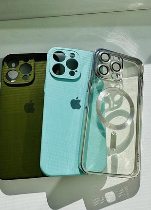 Чохли для apple iphone 15 pro max, набір 3 шт