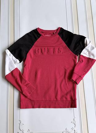 Світшот жіночий guess червоний xs-s