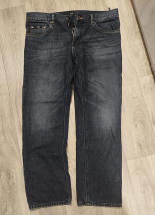Джинсы hugo boss (52 pозмер;w36 ) брюки оригинал