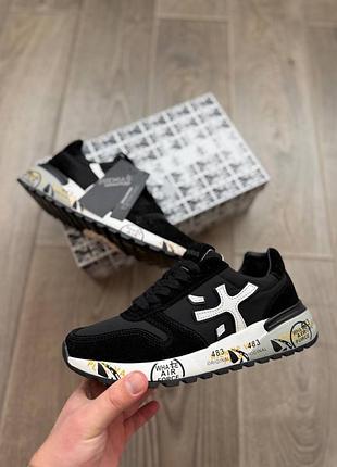 Premiata mick black & white