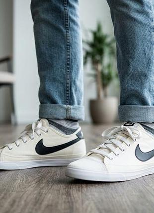 Кеды nike оригинал текстиль кожа 42 р 26.5 см кроссовки