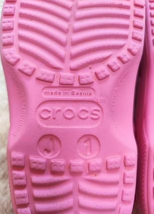 Сабо crocs classic clog j1 33р 20.5см 6