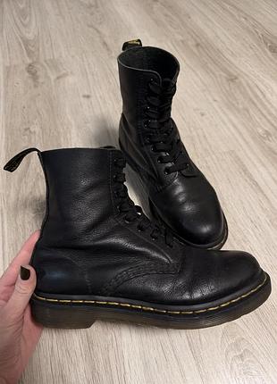 Черевики dr. martens 1460 чорні шкіряні