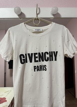 Хлопкова базова футболка givenchy