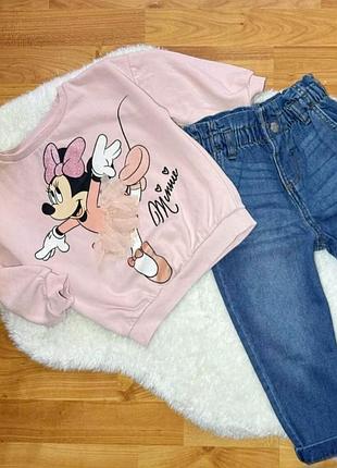 Неймовірний світшот, 3-4 роки, до 104 см , mickey and friends by disney