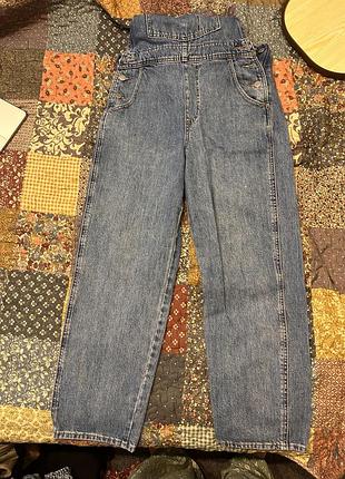 Комбінезон levis джинсовий крафтовий 2