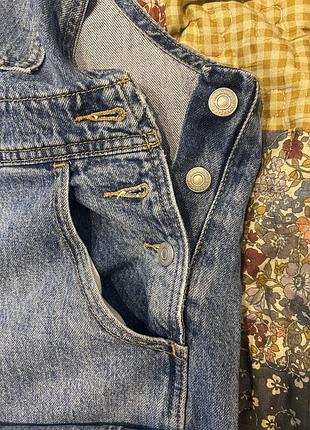 Комбінезон levis джинсовий крафтовий 3