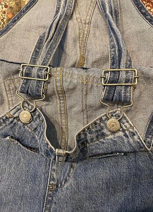 Комбінезон levis джинсовий крафтовий 5
