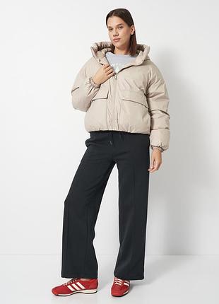 Куртка жіноча converse synthetic short puffer
