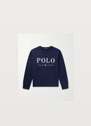 💙 світшот polo ralph lauren темно-синій оригінал (розмір l)
