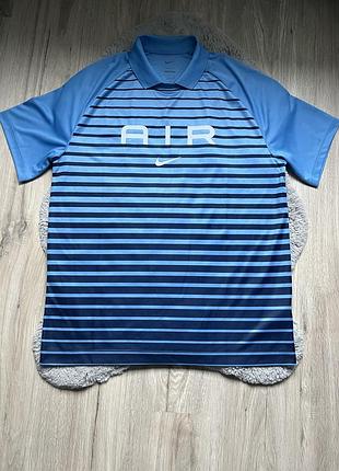 Nike air dri-fit поло футболка легка гарна