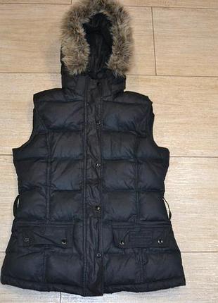 Barbour s пуховая женская жилетка оригинал зимняя