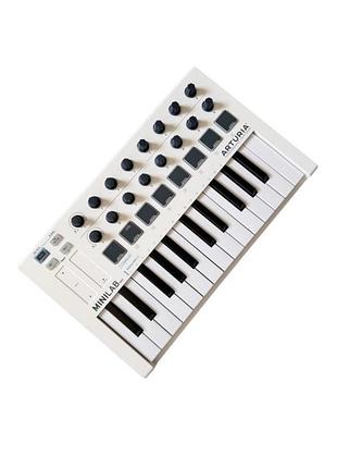 Midi-клавіатура arturia minilab mkii 25 клавіш біла