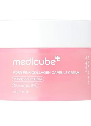 Крем для обличчя medicube pdrn pink collagen capsule cream 55 г