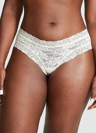 Кружевные трусики чики victoria's secret pink