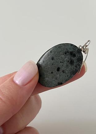 Сережки з натуральним каменем 7