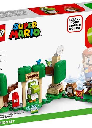 Набір лего супер маріо - будинок подарунків йоші [lego super mario 71406 yoshi’s gift house]