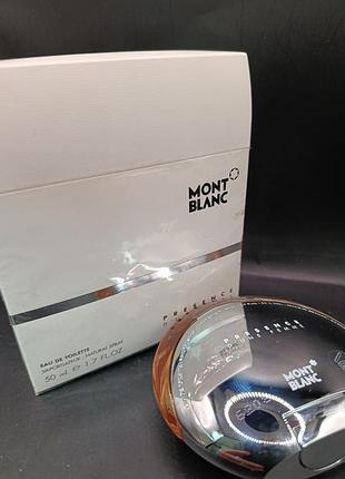Туалетна вода montblanc presence d'une femme для жінок 50 мл
