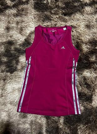 💗 спортивна майка adidas — бордова