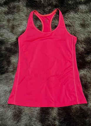 💖 спортивна майка h&m sport — яскраво-рожева