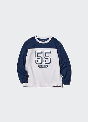 Дитячий лонгслів uniqlo унісекс