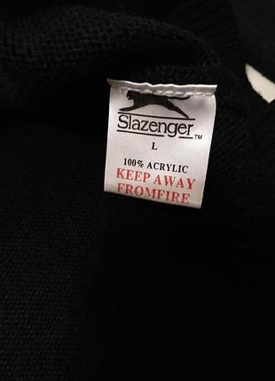 Джемпер мужской пуловер свитшот от slazenger 5