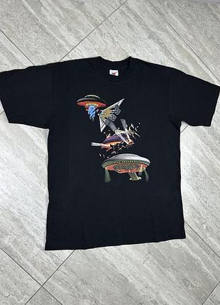 Vintage boston band 1997 walk on concert tour faded single stitch t-shirt sz xl футболка мерч