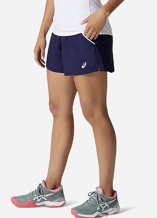 Спортивні жіночі шорти / шорти для тенісу asics court w short (оригінал), розмір m