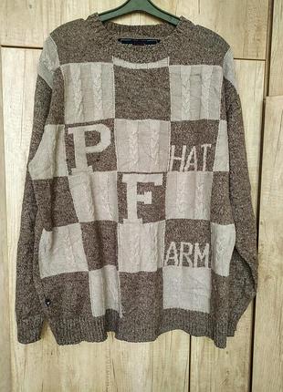 Свитер мужской phat farm new york (сша, р.52/xl)