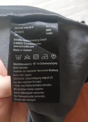 Жилетка чоловіча schöffel windstopper чорна 4