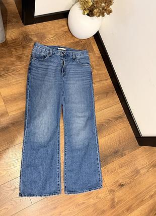 Джинси levi's baggy boot сині розмір 29 довжина 31
