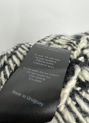 Накидка merino wool alpaca оверсайз 10