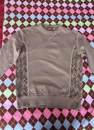 Чоловічий світшот missoni бежевий розмір s