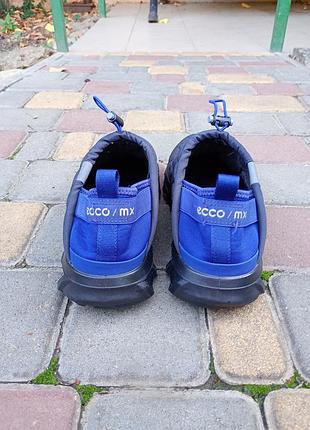 Сліпони ecco mx чорно-сині 7