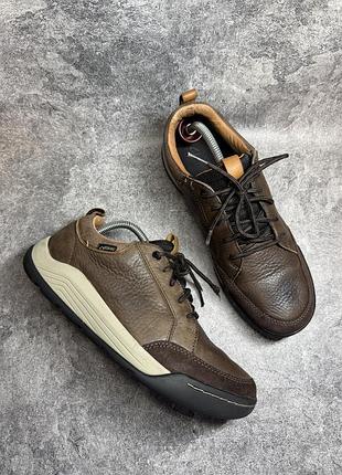 Оригинальные кожаные ботинки / кроссовки clarks 1968x (gore-tex)