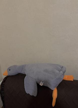 М'яка іграшка jellycat гусак середній сірий