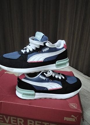 Кросівки puma сині 35.5 розмір