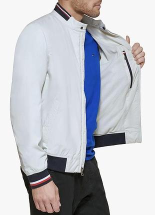 Легка куртка-бомбер tommy hilfiger lightweight varsity bomber jacket (оригінал) 4