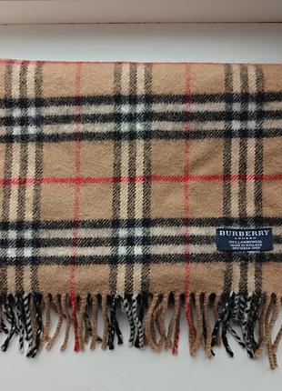 Burberry оригінал вовна шарф платок плед