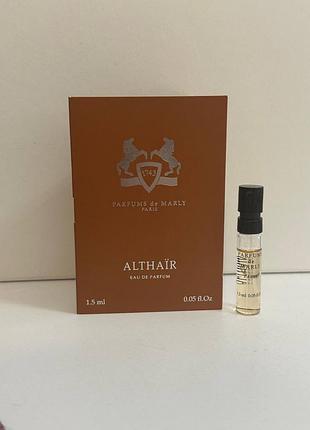 🖤parfums de marly althaïr, чоловічі, пробник, оригінал