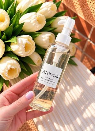 Гідрофільна олія arencia pore melt mochi cleansing oil