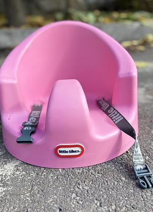 Стільчик для сидіння little tikes з фіксацією рожевий
