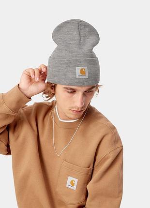 Carhartt wip acrylic watch hat  шапка бини унисекс