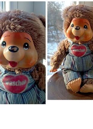 Ведмедик vintage monchhichi wuschel bear japan tobby bear sekiguchi японія