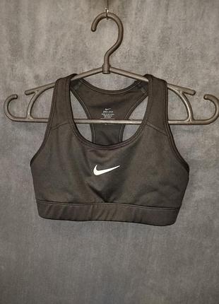 Nike.спортивный черный топ.