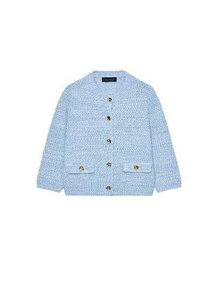 В'язаний кардиган zara 8