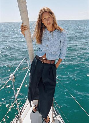 В'язаний кардиган zara 7