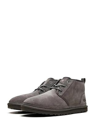 Замшевые ботинки ugg neumel мужские зимние угги на меху