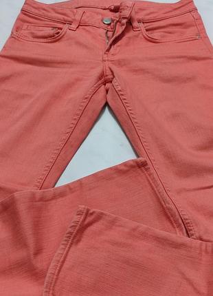 Джинси дитячі коралові 152 см 11-12 років xs